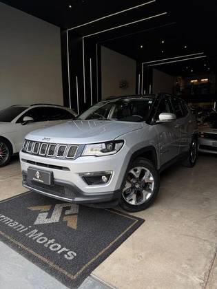 JEEP COMPASS 2.0 16V FLEX LIMITED AUTOMÁTICO JEEP COMPASS 2.0 16V FLEX LIMITED AUTOMÁTICO